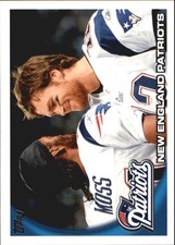 🏈 2010 Topps Tom Brady & Randy Moss #347