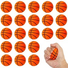 LovesTown 40 PCS Basketball Stress Ball for Kids and Adults, 2 Inch Mini Foam