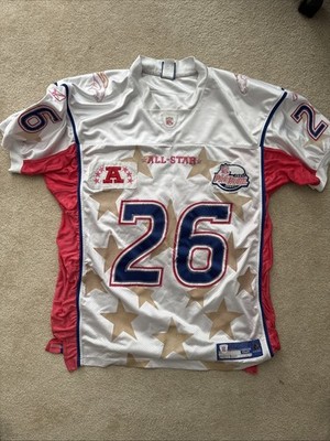 Vintage Throwback Nfl Denver Broncos Clinton Portis Pro Bowl Jersey Size 52 2004