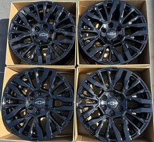 20 Chevy Tahoe Z71 Silverado Oem Factory 2026 Wheels Gloss Black Rims 87835097