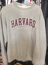 Vintage champion Harvard University crew pullover school class outdoor sweater