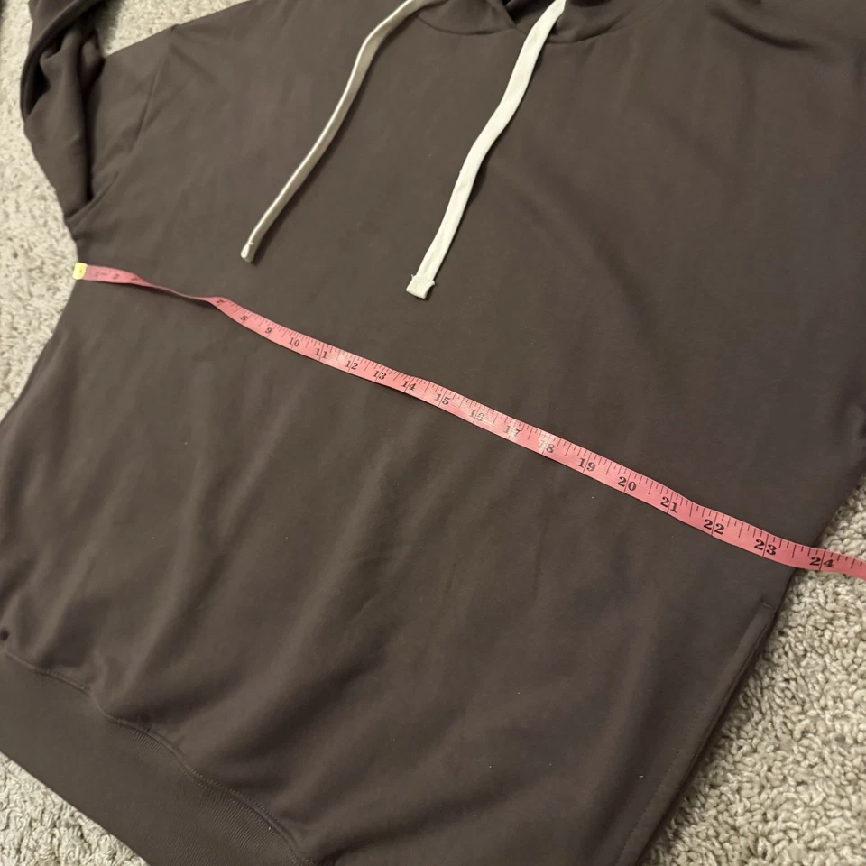 Sudadera con capucha Buffalo súper suave para mujer grande marrón David Bitton elástica Foto 4 de 4