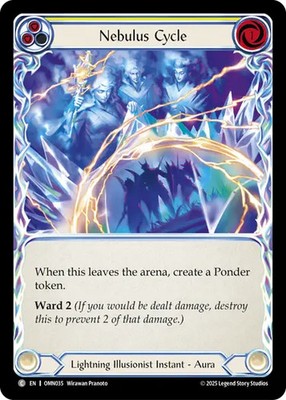 [Lightning Illusionist] [Yellow] Nebulus Cycle Void Ring Card OMN035