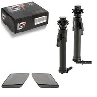 2X Scheinwerfer TeleskopdüSe Blende Set Links Rechts FüR BMW 3Er F30 F31 11-15