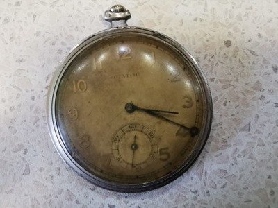 VINTAGE SWISS POCKET WATCH ORATOR