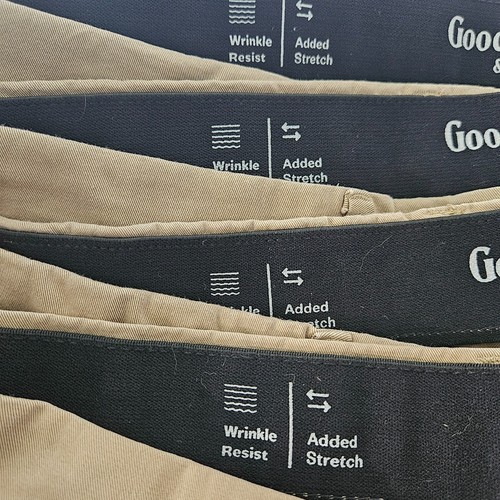 4 Goodfellow & Co. Größe 32 Beige Baumwolle Knopf Reißverschluss Herren Jungen Freizeit Shor - Bild 17 von 19