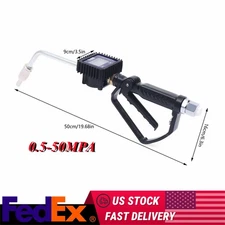 Metering Oil Gun Fluid Dispenser Pump Heavy Duty Air Operated Oil Transfer Pump 