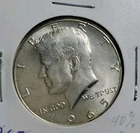 1965 50C Kennedy Half Dollar 40% Silver