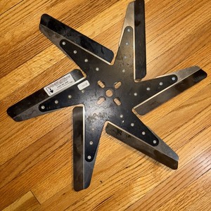 Mr Gasket 4320 Flex Fan Black Hub 6 Blade Universal