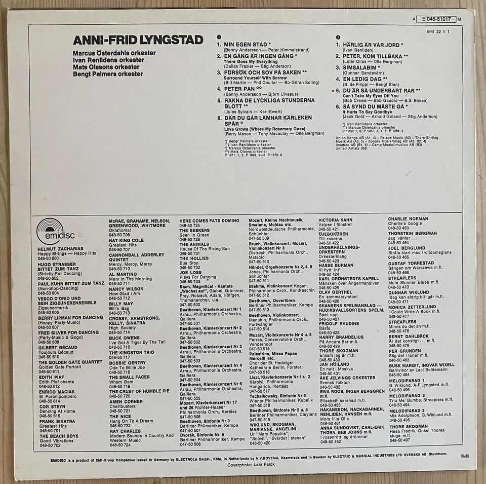 Frida (Abba), Anni-Frid Lyngstad, Vinyl Record album - Image 2 of 4