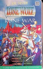 Joe Dever - Lone Wolf 24 - Rune War - 1./x. Red Fox Edition - B+/B+/B+