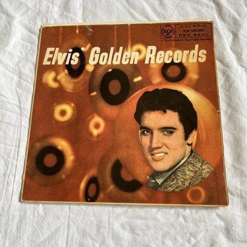 Elvis Presley – Elvis' Golden Records - UK - RCA Red Seal – RB.16069 - VG