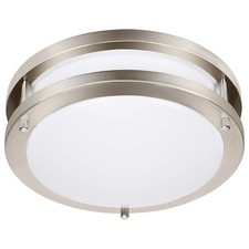 36W Dimmable LED Ceiling Light Fixture, 12 inch Flush Mount Light Fixture, Ce...