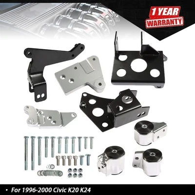 For Civic K20 K24 K-Series 1996-2000 Engine Mount Bracket K-Swap EK Chassis - Image 1 of 4