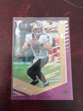 2018 Donruss Elite Drew Brees #46 Purple /99