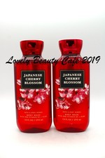 BATH BODY WORKS / JAPANESE CHERRY BLOSSOM / SHOWER GEL BODY WASH / 2 PACK