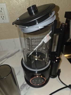 SPZTJK Electric Blender 1500mL Glass Jar 300W Multipurpose Dishwasher-Safe