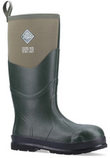 MUCK Boots Chore Max S5 Mens Moss Steel Toe Stable Farm Tall Wellington