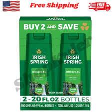 Irish Spring Original Moisturizing Body Wash for Men 20 fl oz 2 Pack