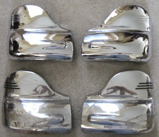 1941 Buick Chrome Bumper Ends-elephant Ears-4 Pcrare 2 Mint 2 Used
