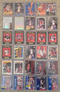 Michael Jordan 30 Card Lot Chicago Bulls NBA