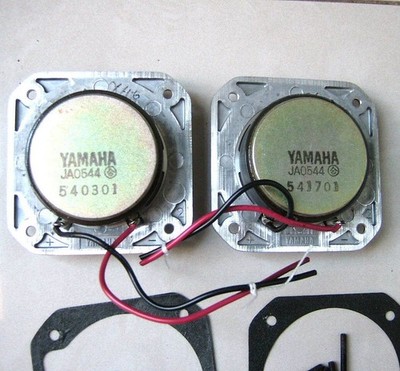 Yamaha JA-0544 Beryllium Tweeter Pair Tested Working Audio Speaker