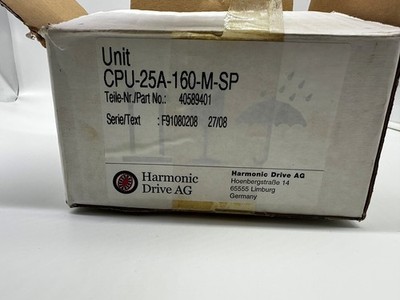 Harmonic Drive CPU-25A-160-M-SP Präzisionsgetriebe | NEU & OVP 