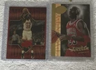 Upper Deck 1999 Michael Jordan Chicago Bulls 20th Anniversary UD-1 2 Card Lot