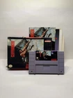 Cliffhanger (Nintendo SNES, 1993) Complete In Box CIB W/ Manual & Inserts Tested