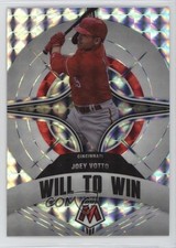 2022 Panini Mosaic Will to Win Mosaic Prizm Joey Votto #WW-2 14sq