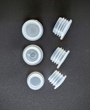Generic Plastic Stopper Replacement Plug for Salt and white translucent