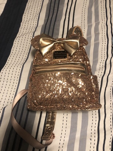 disney loungefly mini backpack sequin 