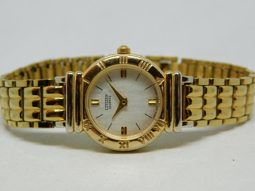 Citizen 5920-S49950 Gold Tone Quartz 