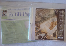 Scrapbook Page Protectors /Refills 12x12 Paper Studio 25pk  Markings 10pk