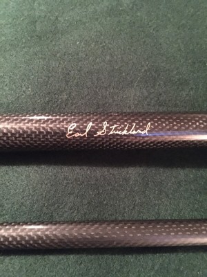 CUETEC EARL STRICKLAND WARP RESISTANT POOL CUE, 19.8 OZ, VERY NICE