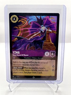 Disney Lorcana: Rise of the Floodborn - Yzma - 60/204 - Super Rare Non-Foil