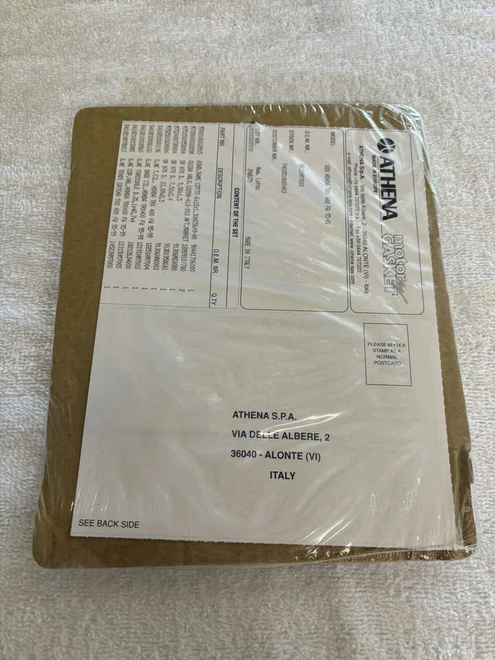 Комплект прокладок верхнего конца Athena P400210600403 для Honda TRX400FW Foreman 4x4 1995-2003 - Изображение 3 из 4