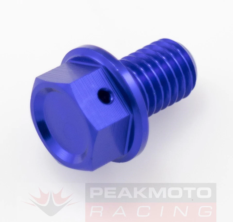 ZETA - ZE58-1322 - Tapón de drenaje magnético, paso azul M10x15 mm 1,5 mm Foto 2 de 4