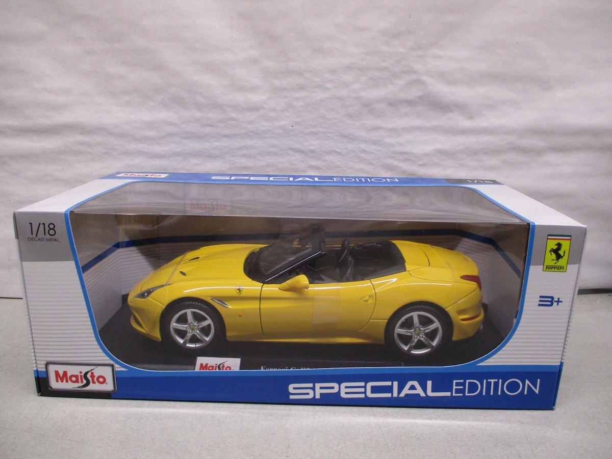 フェラーリ ノベルティ ミニカーボックス California T Maisto Special Edition Ferrari California T Open Top 1/18 | eBay