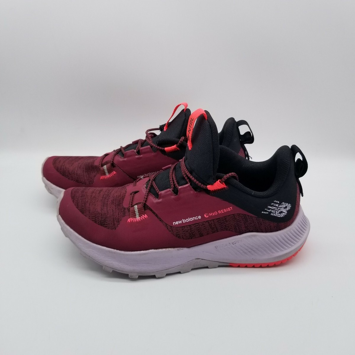 New Balance Nitrel v4 Women's Size H2O Resist All Terrain Red Shoes Lace  Up