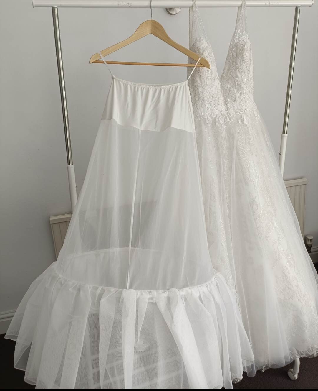 wedding dress white ivory gorgeous A line  image 7