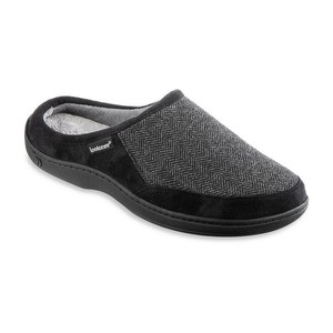 Isotoner firma para Hombre Herringbone Logan Zapatillas M 8-9 Pl | eBay