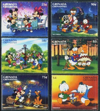 Disney 1996 Grenada Grenadines - Traditional Holidays Complete Set of 6 - MNH