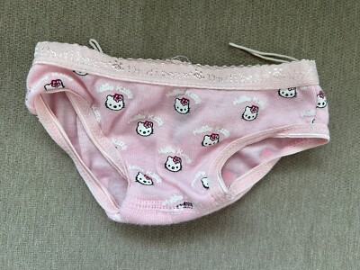 Build A Bear Pink Hello Kitty Cotton Underwear Undies Panties BAB
