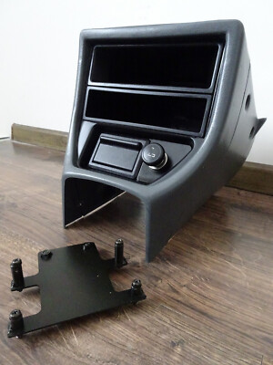 RARE EURO 2 DIN CENTER CONSOLE HONDA CIVIC 92-95 LHD GRAY EDM JDM