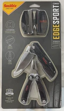 Multi-Tool &Knife Set:  3piece, Pliers, Folding Knife and sharpener Smiths Brand