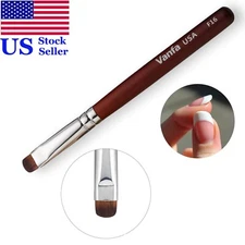 Vanfa French Brush for Nails, Clean up brush for Gel Nail Polish F16