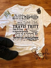 Travis Tritt Country Music Shirt, Custom T-shirt, Country Music Legend