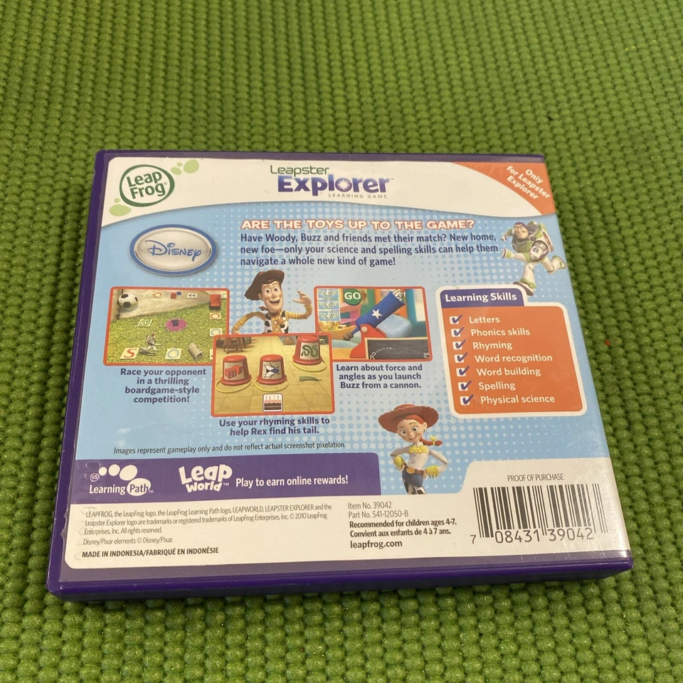 Leap Frog Leapster Explorer Toy Story 3 Boxed - Image 2 of 4