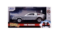 Back To The Future Delorean Die Cast Car Movie Replica Time Machine Scale 1:32